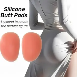 Solid Silicone Butt Pads Butt Lifting Butt Enlargement Fake Butt Pads Invisible Seamless Natural Warping Butt Pads Silicone Beauty Butt Pads(Sheet)
