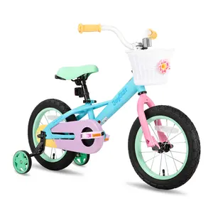 JOYSTAR 12-16 Inch Kids Bike 2-7 Years Girls Bike with Training Wheels Coaster Brake Children Bicycles boy girl