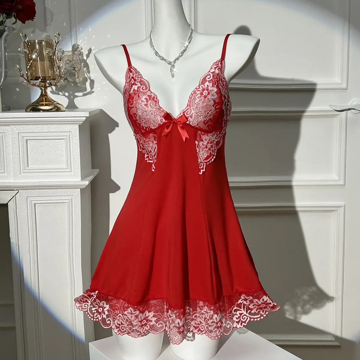 all lace dress with sleeves SERENADE LACE LONG SLEEVE DRESS | GARDENIA — THIRD FORM main image 0