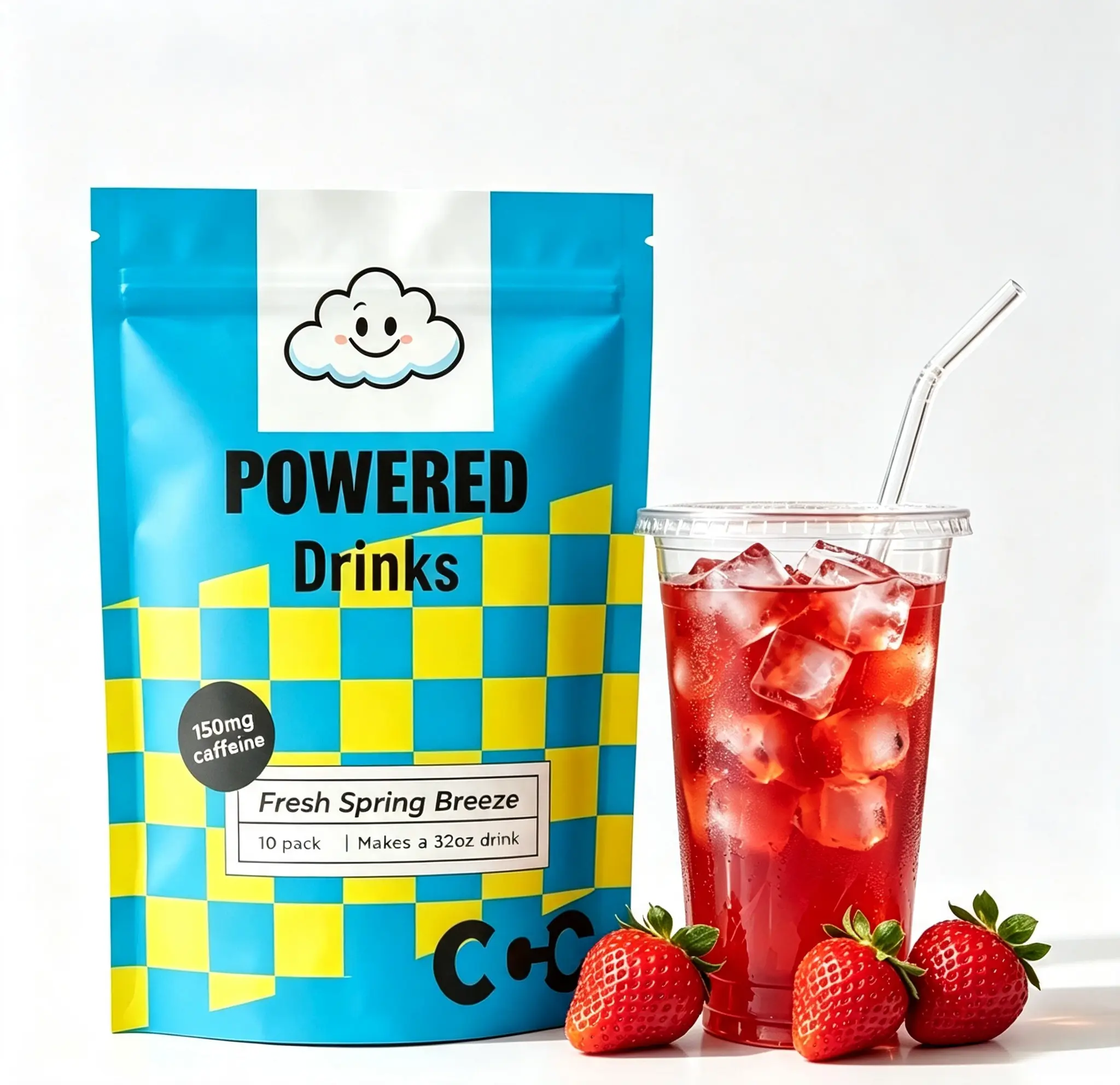 Loaded Tea - 10 Packet I 32ozSummer saleCaffeinatedFlavored Hydration PowderBeverage Mix I  Easy to Mix