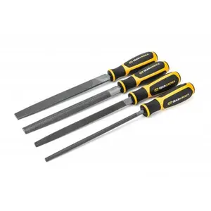 GearWrench KDT-82820H 8 in. Bastard File Set - 4 Piece