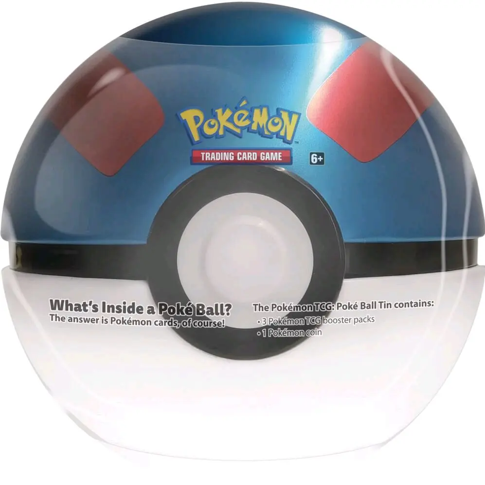 Poke Ball Tin sealed (contains 3 packs and 2 stickers)