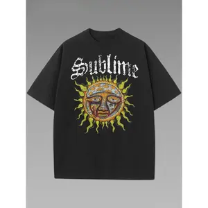 Sublimation Team Print Heavy Tee Short Sleeve T-Shirt for Group Style, Summer Comfort & Coordinated Vibes