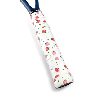 Custom Tennis Racket Grip Tape - Anti-Slip/Quick-Drying Tennis Overgrips - Precut Badminton Racket Grip with Finishing Tape