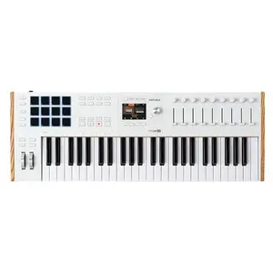 Arturia KeyLab 49 mk3 Professional MIDI Controller and Software (White)