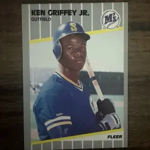 1989 Fleer Ken Griffey Jr #548 Rookie RC PSA 10