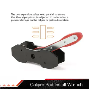 Brake Caliper Press Tool Separator 360 °   Degree Ratchet Brake Piston Caliper Spreader  For most large trucks and commercial vehicles with Four piston Calipers