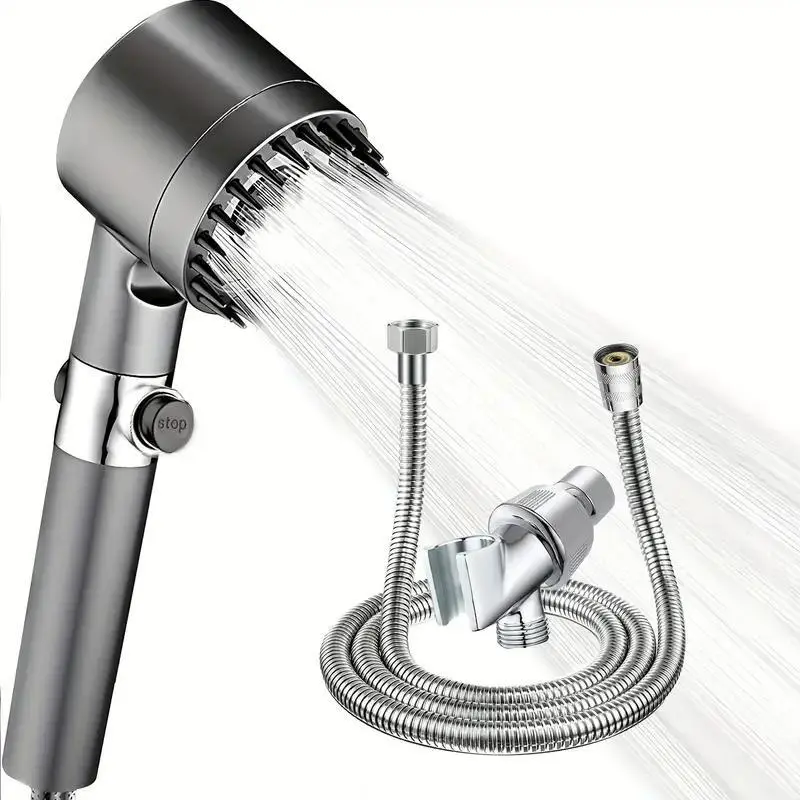 Modern Bathroom Essential – Multi-Spray Mode Shower Set, High Pressure Rain Shower Head & Handheld Combo for Home Bathroom Upgrade