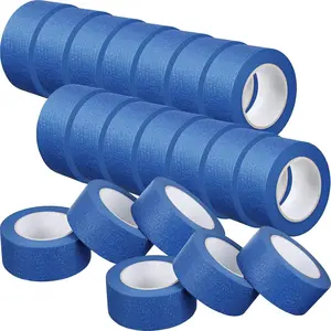 12 Rolls Blue Painters Masking Tape -1.88" x 60 Yards 5.7 Mil Multi-Surface Tape