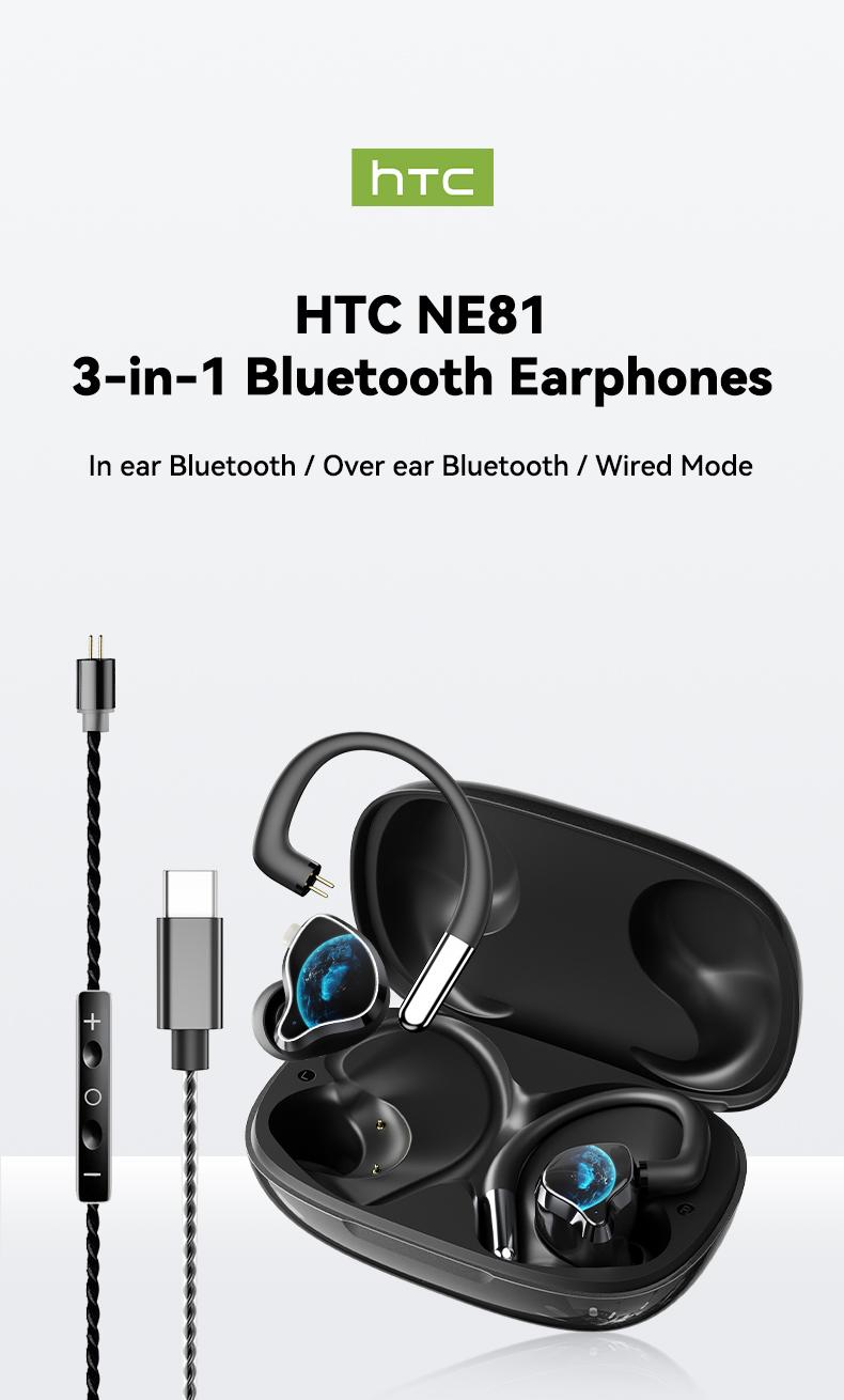 HTC NE81 3-in-1 Bluetooth Headphones, Karaoke Monitor, Voice Change, HiFi Sound for Sports & Streaming HTC NE81 3-in-1 Bluetooth Headphones, Karaoke Monitor, Voice Change, HiFi Sound for Sports & Streaming