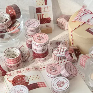 3 Rolls Chapter Series Sparkle Waterproof Pet Tape, Handmade Material Decoration DIY Scrapbook Materials Frame Diary Sticker Cup Creative Stationery