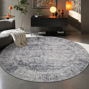 Velvet round pattern printed carpet, Home Decor Rugs, Modern Indoor Rug, suitable for multiple scenarios, available in multiple sizes, soft and non-shedding.