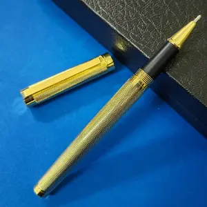 1 pc high-end stainless steel metal pen, 0.5 mm tip, collector’s grade, great gift, for business/office, elegant and sophisticated, smooth writing, top choice for business gifts, calligraphy, art, signatures, Christmas, Valentine’s Day, back-to-school sea