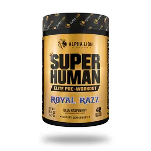 Alpha Lion Superhuman Elite - 21/42 Servings - Elite Pre-Workout Formula, Fitness, Supplement, Workout Supplement