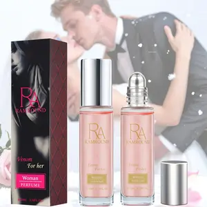 RAMOUND CUPID Roll-On Essential Oil 10ml Floral Scent Perfume Non-Greasy Portable Luxury Gift Set for Date Nights & Travel with Premium Botanical Ingredients