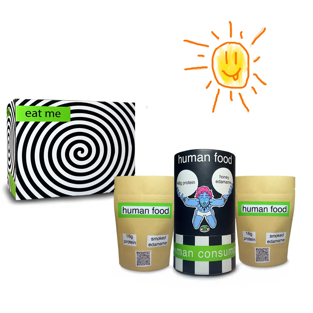 human food sample pack