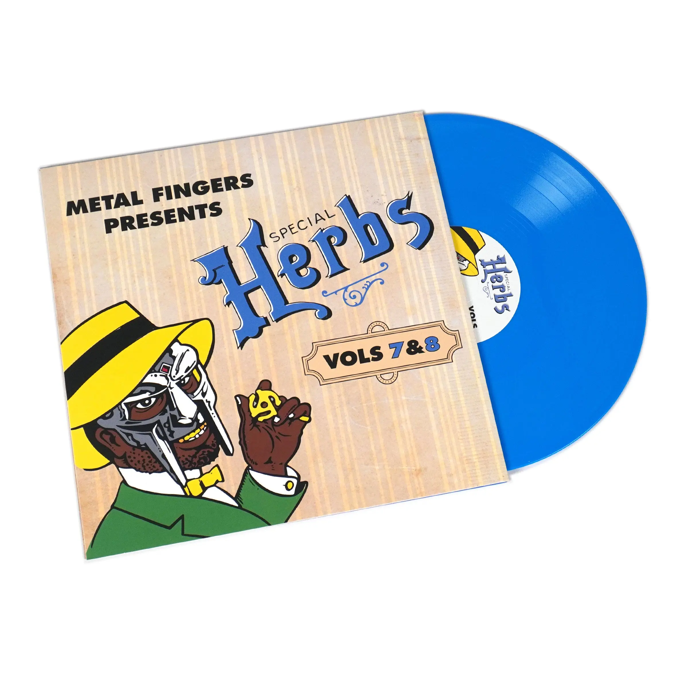MF Doom: Special Herbs Volumes 7&8 2004 Original 2LP Colored Vinyl Record, Albums on Vinyl with Gatefold Art