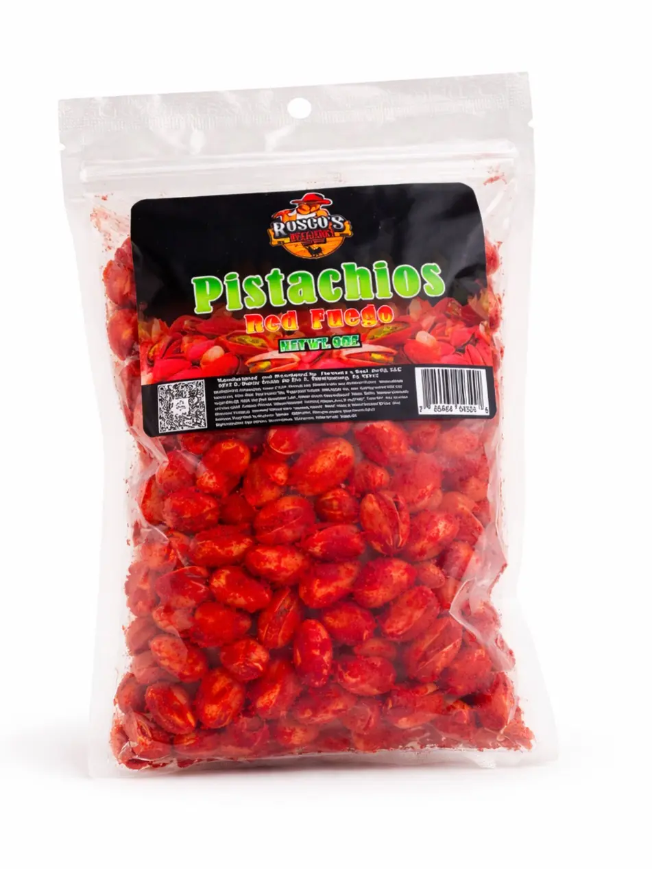 Rosco's RED FUEGO Pistachios
