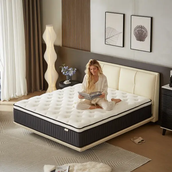 ZYLUMI Hybrid Mattress - USA-Certified, Cool & Breathable, Motion