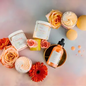 Peach booty Tightning and firming , peach booty scrub , peach booty butter, peach booty serum