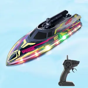 Remote Control Racing Yacht, 2.4G Remote-Controlled Boat with Long-lasting Battery Life, High-speed Racing Boat, Summer Water Toy, Outdoor Toy, Rc Boat