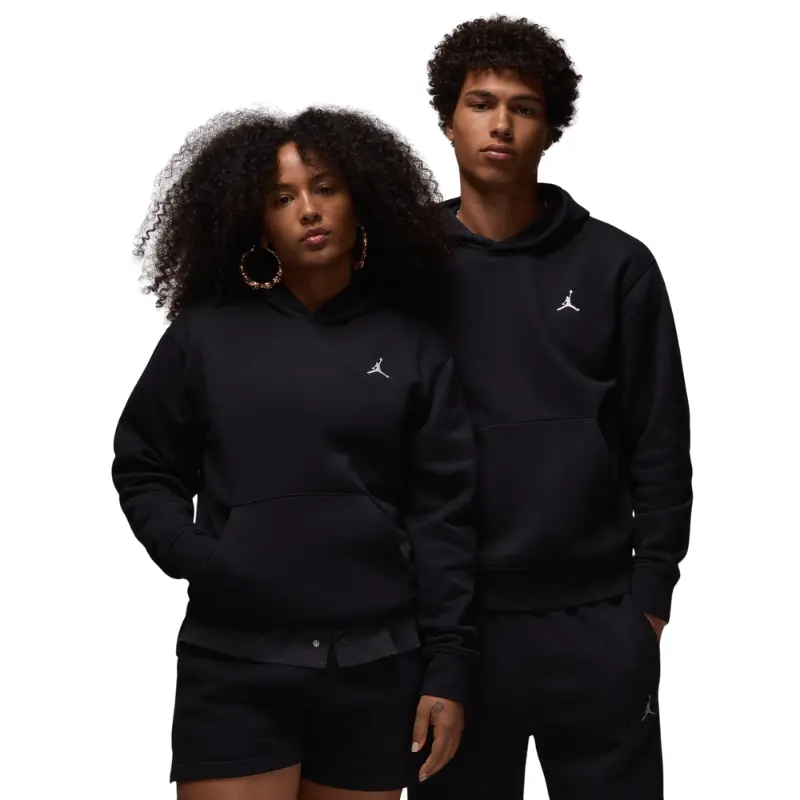 Men's Ribbed Pullover Hoodie - Smooth Cotton-Polyester Fleece Top with Plush Interior, Front Pocket, Regular Cut, Casual Wear, Fv7281-010, Plush Inside