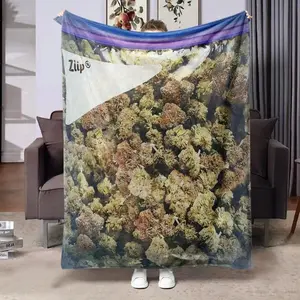Dank Weed Theme Blanket, Soft Flannel Throw for Home Office Car, Art Decor Gift for Plant Lovers This Super Soft Flannel Blanket is The Perfect Gift for Christmas and lovers Soft Warm Cozy Throw for Bed Sofa Nap Travel, Cute Home Decor