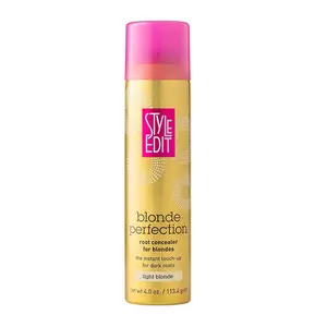 Style Edit Blonde Perfection Root Concealer Touch Up Spray For Gray Hair Roots or Thinning Hair Dye Haircare