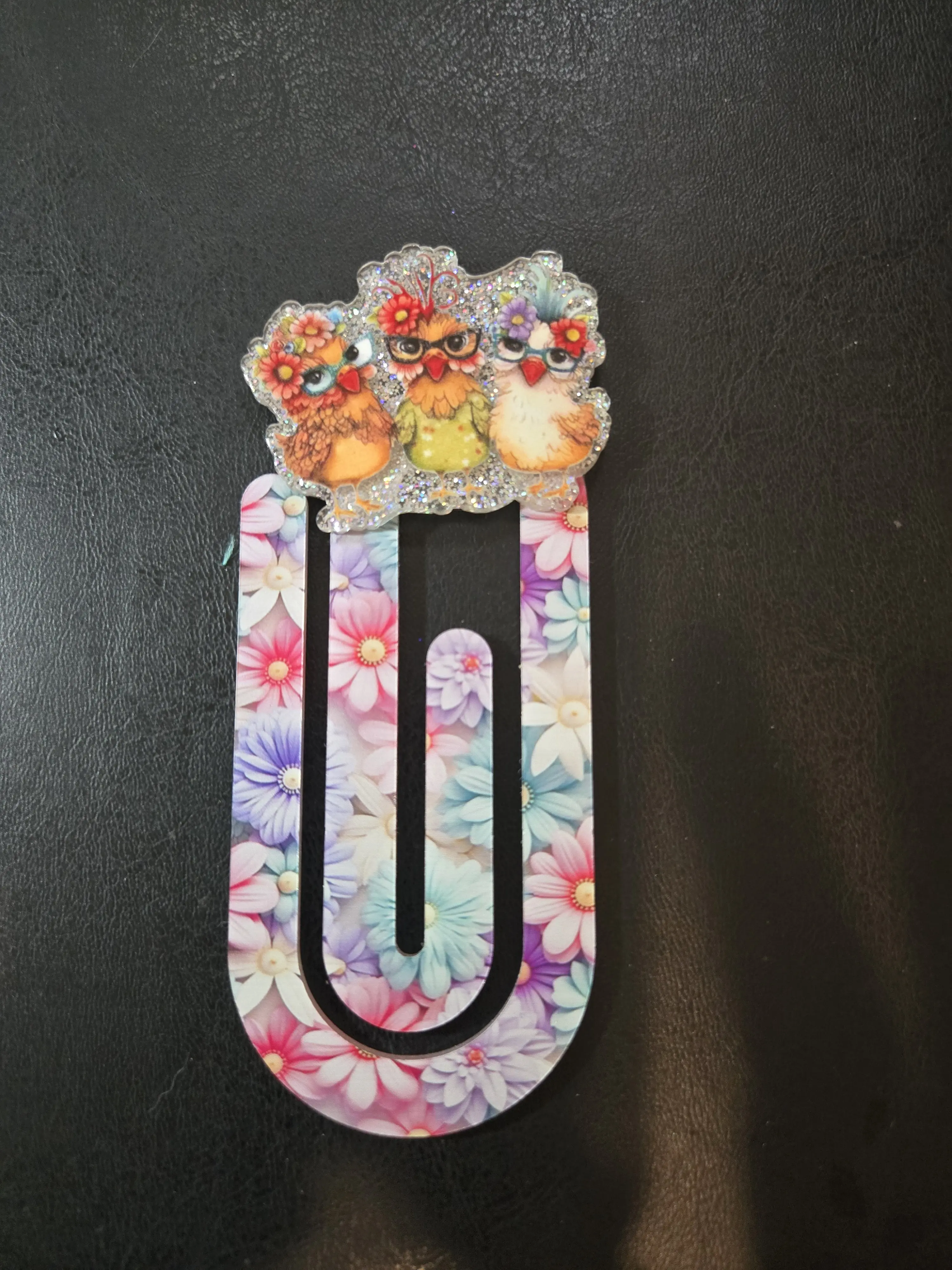 Live Jumbo Acrylic Paper clip