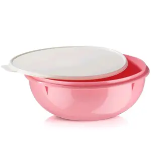 Tupperware Thasta Mixing Bowl 6L Pink with Lid Kitchenware Container