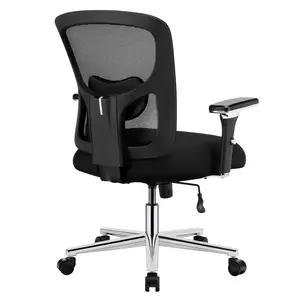 Tall Desk Chair with Lumbar Support, Mesh Ergonomic Computer Chair with Arm and Wide Comfy Seat, Wheels for Home and Office Tall Desk Chair with Lumbar Support, Mesh Ergonomic Computer Chair with Arm and Wide Comfy Seat, Wheels for Home and Office