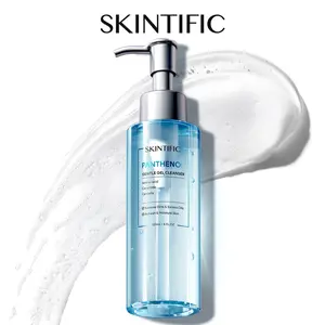 [SKINTIFIC] Panthenol Gentle Foaming Facial Cleanser | Daily Oil Control Face Wash for Women & Men, Soothes Troubled Skin, Amino Acid + Ceramide, Balances Skin Barrier, Smooth & Refreshed Complexion Gel Redness