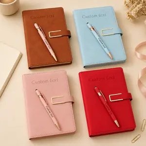 A5 Personalized Notebook & Pen Set (2‑Piece) — Customizable A5 Journal + Pen — Perfect Student Gift & Back‑to‑School Present