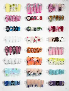 zb124..A display board featuring 24 different styles