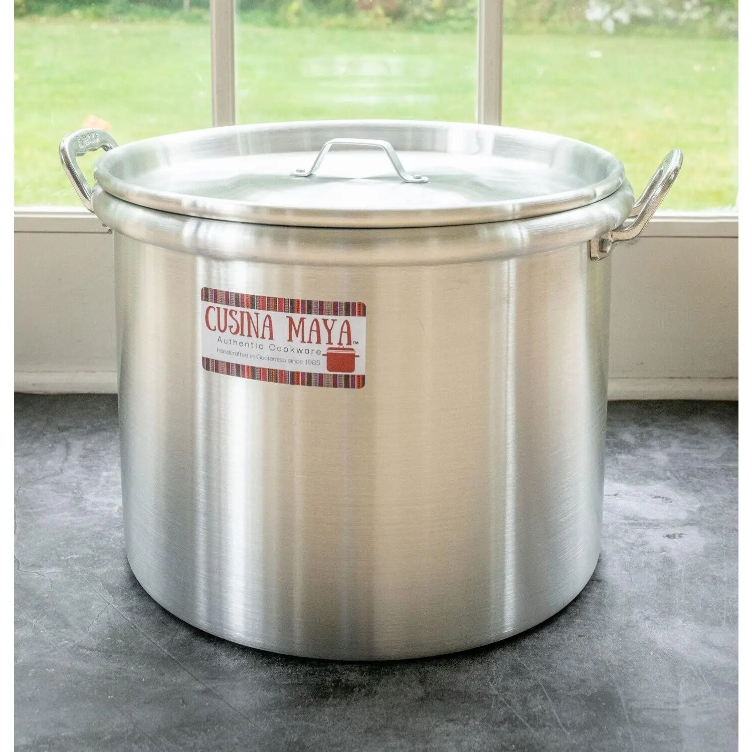 The Pro Pot, 26 Qt. Cookware with Lid Aluminum The Pro Pot, 26 Qt. Cookware with Lid Aluminum