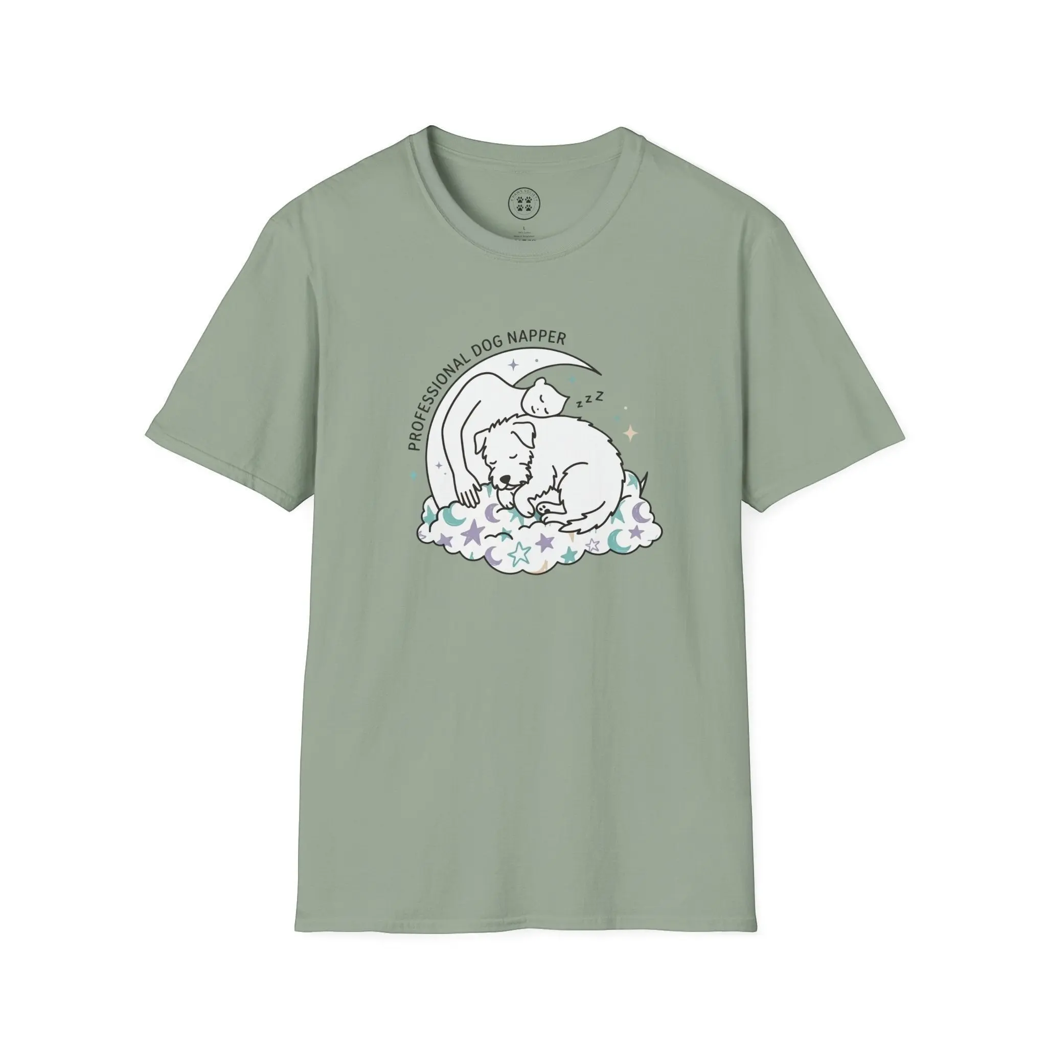 Dog Nap T-Shirt — “Professional Dog Napper”