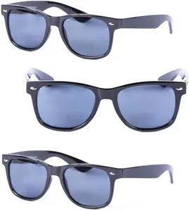 3 Pair of Unisex Reading Sunglasses - Full Frame Sun Readers (non bifocal) with Spring Hinges & UV400 Protection