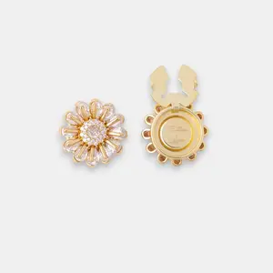 Button Covers Pearl Button Covers Rhinestone Cufflinks Turtle-Shaped Buttons Button Clips Button Accessories