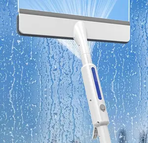 Squeegee for Window Cleaning with Spray and 3 Pads,2024 New Window Cleaner Tool,Double Sided Window Cleaner with Long Handle for Car Windows