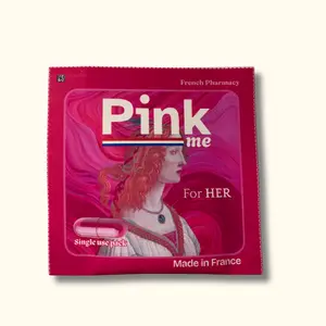 Pink me | Women’s Vitality & Mood Balance Capsule | Energy • Focus • Calm Support | Adaptogen Botanical Blend | Vegan, Caffeine-Free, Clean Label, Made in France | Single Pack, On-the-Go Day-to-Night Wellness