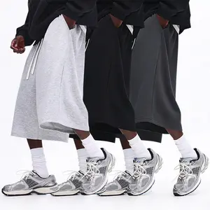 3 Pack Men's Solid Color Drawstring Waist Loose Fit Straight Leg Sports Pants,Simple Plain Fashion Casual versatile Joggers,unisex Basics knit Sweatpants,For Daily Wear,Outdoor,Going Out,Camping,Commute,Suitable For Summer Menswear Activities Trousers