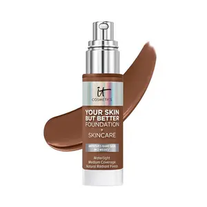 It Cosmetics Your Skin But Better Foundation + Skincare  Deep Neutral 58 1oz Deep Neutral 58 Deep Neutral 58