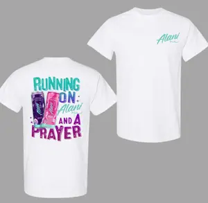 Alani Nu & A Prayer Shirt, Cosmic Stardust Graphic Tee, Pink Slush T-Shirt, Unisex Classic Cotton Shirt, Trendy Gift for Men and Women