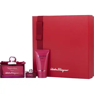 Signorina Ribelle Set-Eau De Parfum Spray 3.4 Oz & Body Lotion 1.7 Oz & Eau De Parfum Spray 0.17 Oz Mini For Women