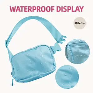 crossbody bags for women Nylon Belt Bag - 2026 Trending 150g Ultralight Waterproof Crossbody Bag, Adjustable Strap, Travel Essential Purses for Women 2026, Elegant Outfits Accessory Zipper Belt Bag Lightweight Pockets outdoorfun