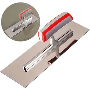11.8x3.8 Inch Concrete Finishing Trowel - Premium Stainless Steel Masonry Tool for All Construction Finishing Needs, Drywall Tools