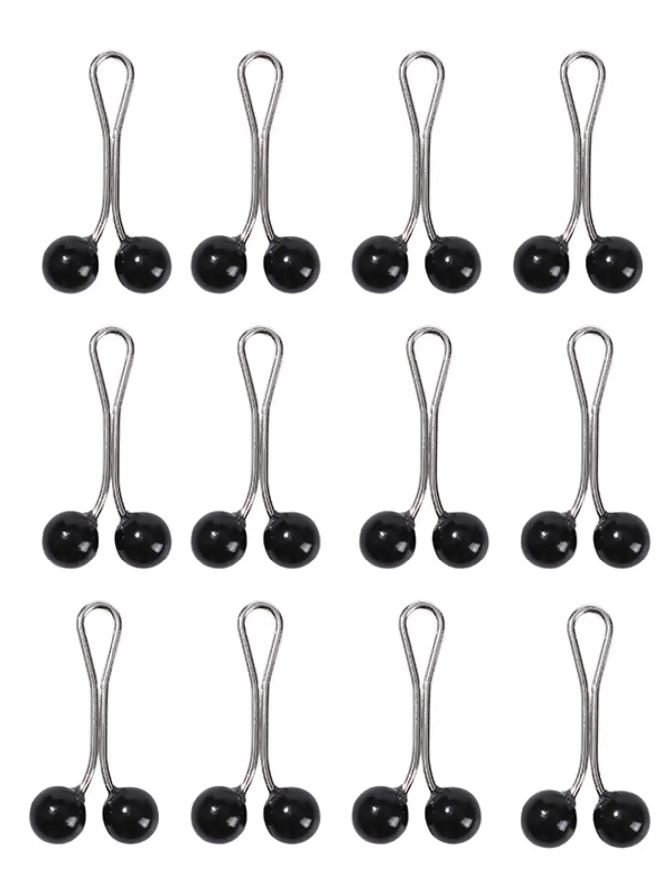 Muslim Hijab Pins(12 Pcs) for Scarves and Shawls, Islamic Safety Pins for Wedding Dress Decoration, Elegant Headscarf Accessories