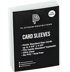 Platinum Protectors Penny Sleeves for Standard Trading Cards Ulta Clear