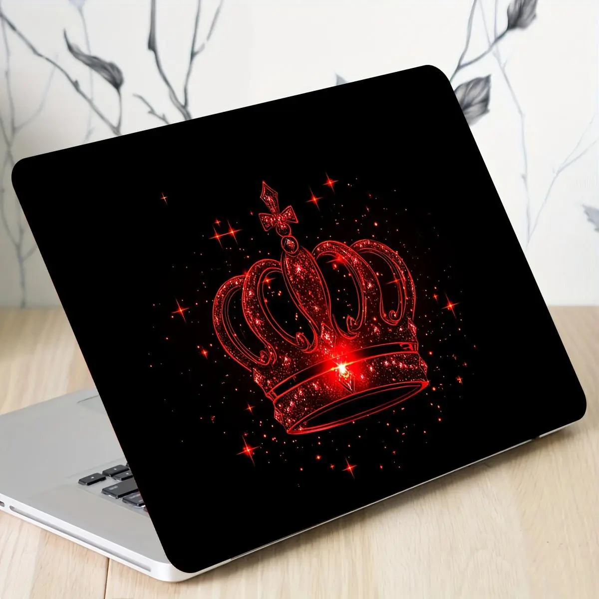 Crown Pattern Laptop Sticker, Waterproof & Anti-scratch Laptop Skin, Universal Laptop Decorative Sticker for Laptop, Notebook, Computer