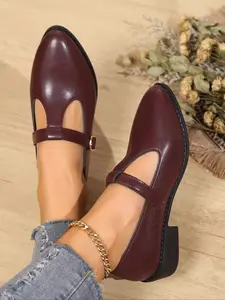 Women's Plus Size Pointed Toe Lace-Up Flats, Casual Elegant Design, Comfortable Daily Walking Shoes, Available Options, Footwear